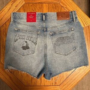 *LUCKY BRAND* Janis Joplin Mom High Rise Shorts Size 8 NWT